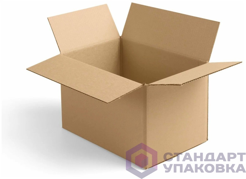 Гофрокороб бурый четырехклапанный, трехслойный П-32ВС 380*380*260см